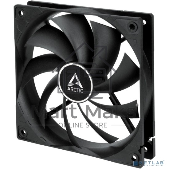 Вентилятор корпусной ARCTIC F12 PWM (Black) - retail (ACFAN00203A)