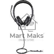 Гарнитура проводная Yealink UH48 Dual UC USB-C/A 1308152