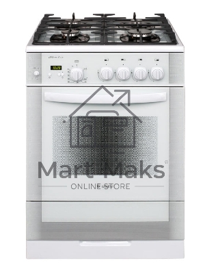 Плита газовая Gefest ПГ 6500-03 0042 белый, конфорок 4 шт, духовка 52 л, 60 см x 85 см x 60 см