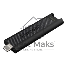 Флешка USB Kingston DataTraveler Max (DTMAX/256GB), 256Gb, USB 3.2 Gen 2 Type-C, R/W 1000/900, черный