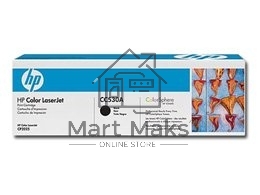 Картридж лазерный HP CC530A черный для LJ CP2025/CM2320 3500стр.
