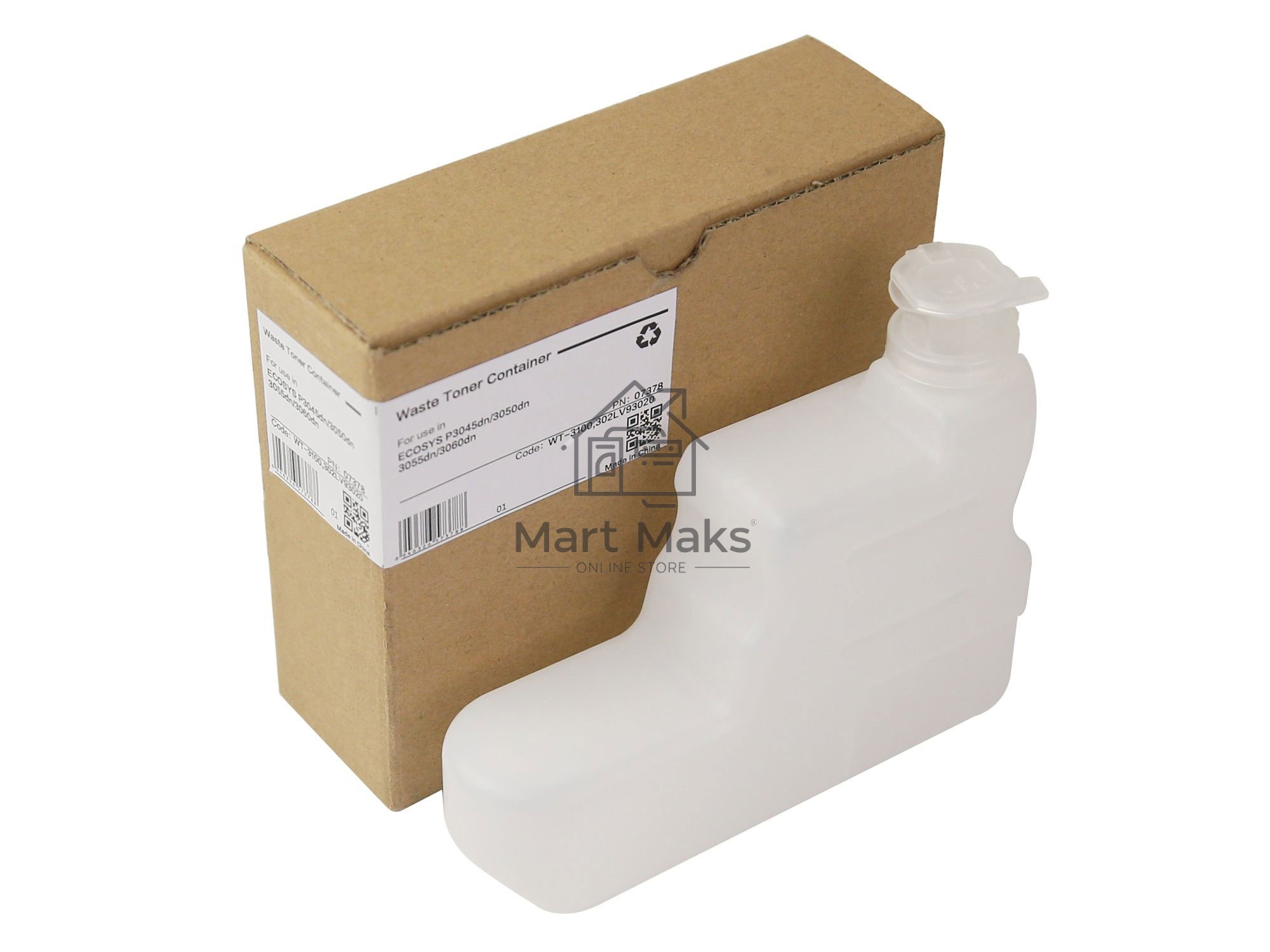 Бункер CET CET7378 для Kyocera Ecosys P3045dn/3050dn/3055dn/3060dn