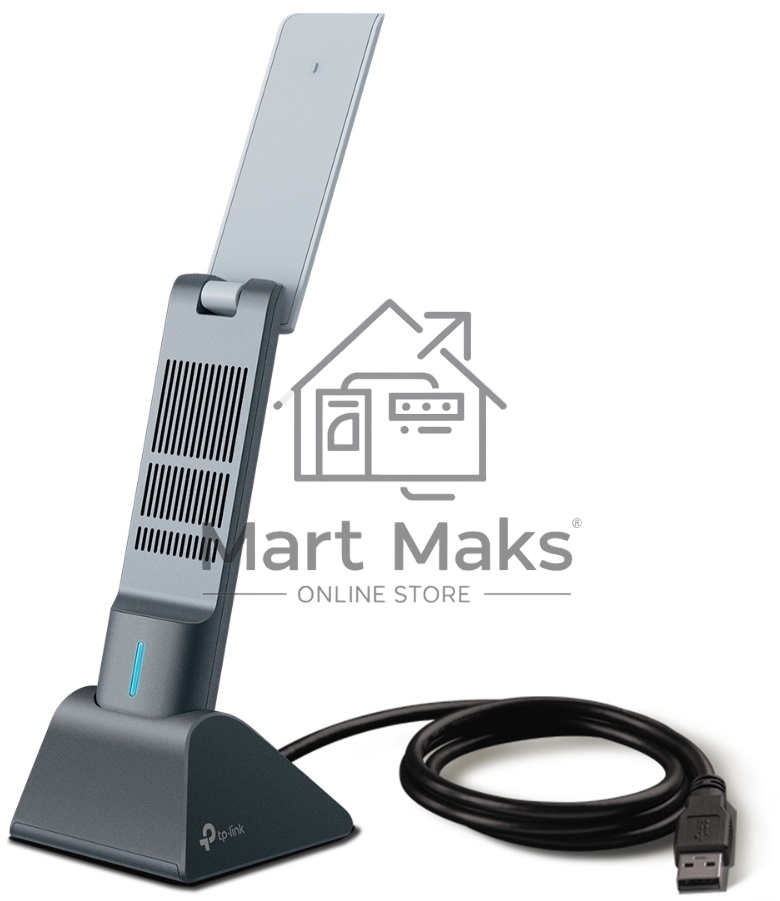 Двухдиапазонный USB-адаптер высокого усиления TP-Link Archer TX20UH с поддержкой Wi-Fi AX1800