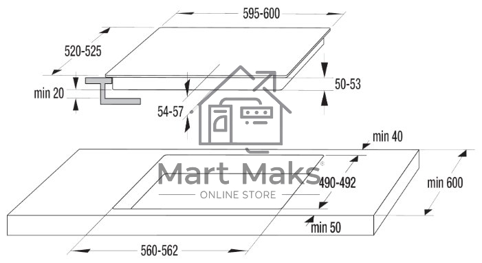 Электрическая варочная панель Gorenje ECT644BCSC 