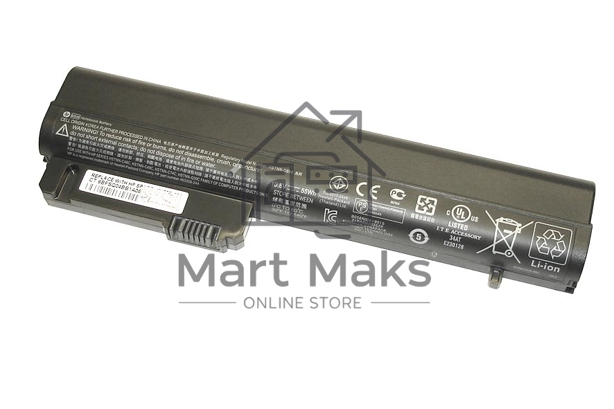 Аккумуляторная батарея для ноутбука HP Compaq NC2400-G 5200mAh OEM черный