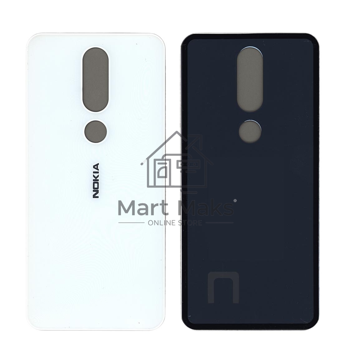 Задняя крышка для Nokia 6.1 Plus белый