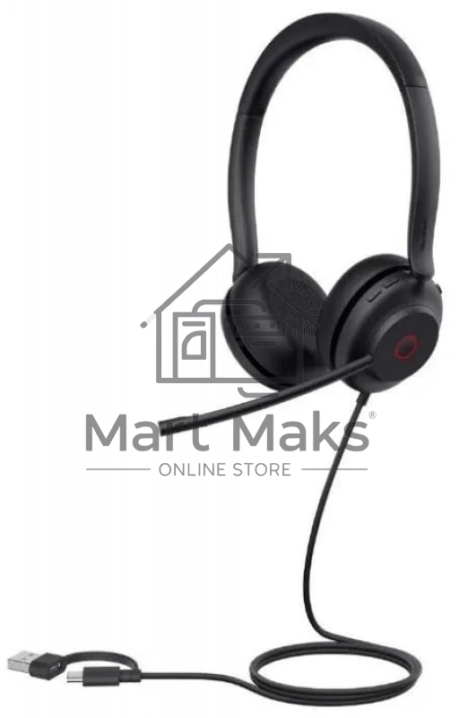 Гарнитура проводная Yealink UH35 UH35 Dual UC USB-C/A 1308164