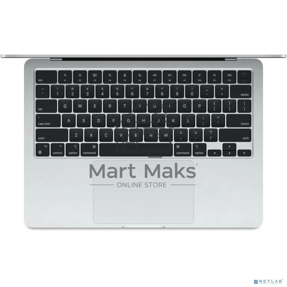 Ноутбук Apple MacBook Air A3240 серебристый MW0W3HN/A M4 10 core 16Gb SSD256Gb/8 core GPU 13.6