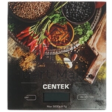 Весы кухонные Centek CT-2462 серебристый