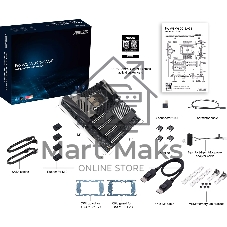 Серверная материнская плата ASUS PRO WS W890-SAGE, 1xLGA 4710-2, Intel W890, 8xDDR5, 4xSATA, 4xM.2, 4xPCIe 5.0 x16, 1xPCIe 4.0 x16, 2xDP, 1x2.5Gb LAN, 1x10Gb LAN, 2xUSB-C 40Gbps (USB4 / Gen3x2), 6xUSB-A 10Gbps, 2xUSB-A 2.0, 7.1, SSI CEB