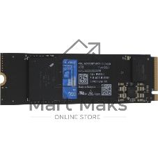 Накопитель SSD WD Blue SN5000 WDS200T4B0E, 2Tb, PCIe 4.0 x4, M.2 2280, NVMe, R/W 5150/4850