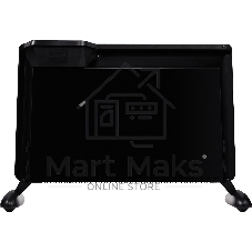 Конвектор электрический Ballu Apollo digital INVERTER Space Black BEC/ATI-1502 черный, 1500 Вт, 20 м2, термостат, дисплей, WiFi