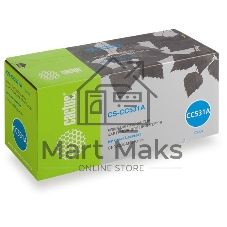 Картридж лазерный Cactus CS-CC531A голубой (2800 стр.) для HP Color LaserJet CP2025/CM2320mfp