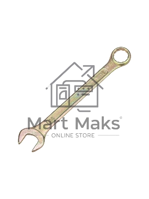 Ключ комбинированный Rexant 15 мм, желтый цинк