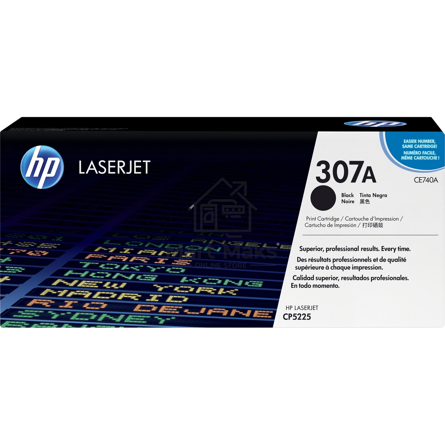 Картридж лазерный HP CE740A Картридж,Black Color LJ CP5225, Black, (7000стр)