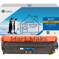 Картридж лазерный G&G GG-CE742A желтый (7300 стр.) для HP LJ CP5220/CP5221/CP5223/CP5225