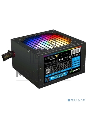 Блок питания GameMax VP-700-RGb, 700Вт, 80 PLUS Bronze, 120мм, черный