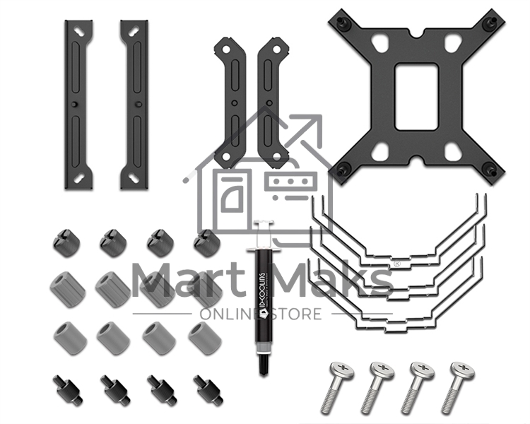 Кулер ID-COOLING SE-207-XT ARGB черный 120мм алюминий+медь 1500rpm 35db 4-pin 156мм