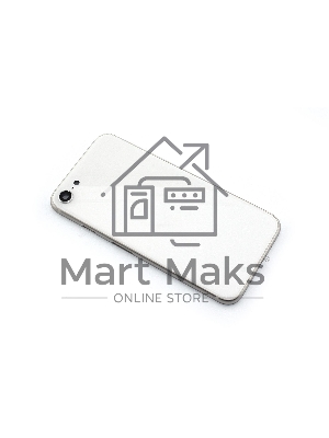 Задняя крышка (корпус) в сборе с рамкой для Apple iPhone SE3 белый