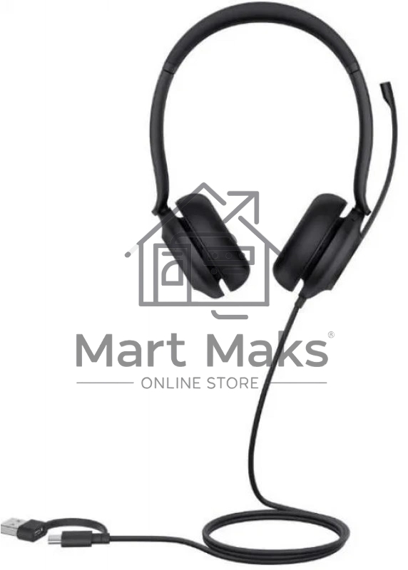 Гарнитура проводная Yealink UH35 UH35 Dual UC USB-C/A 1308164