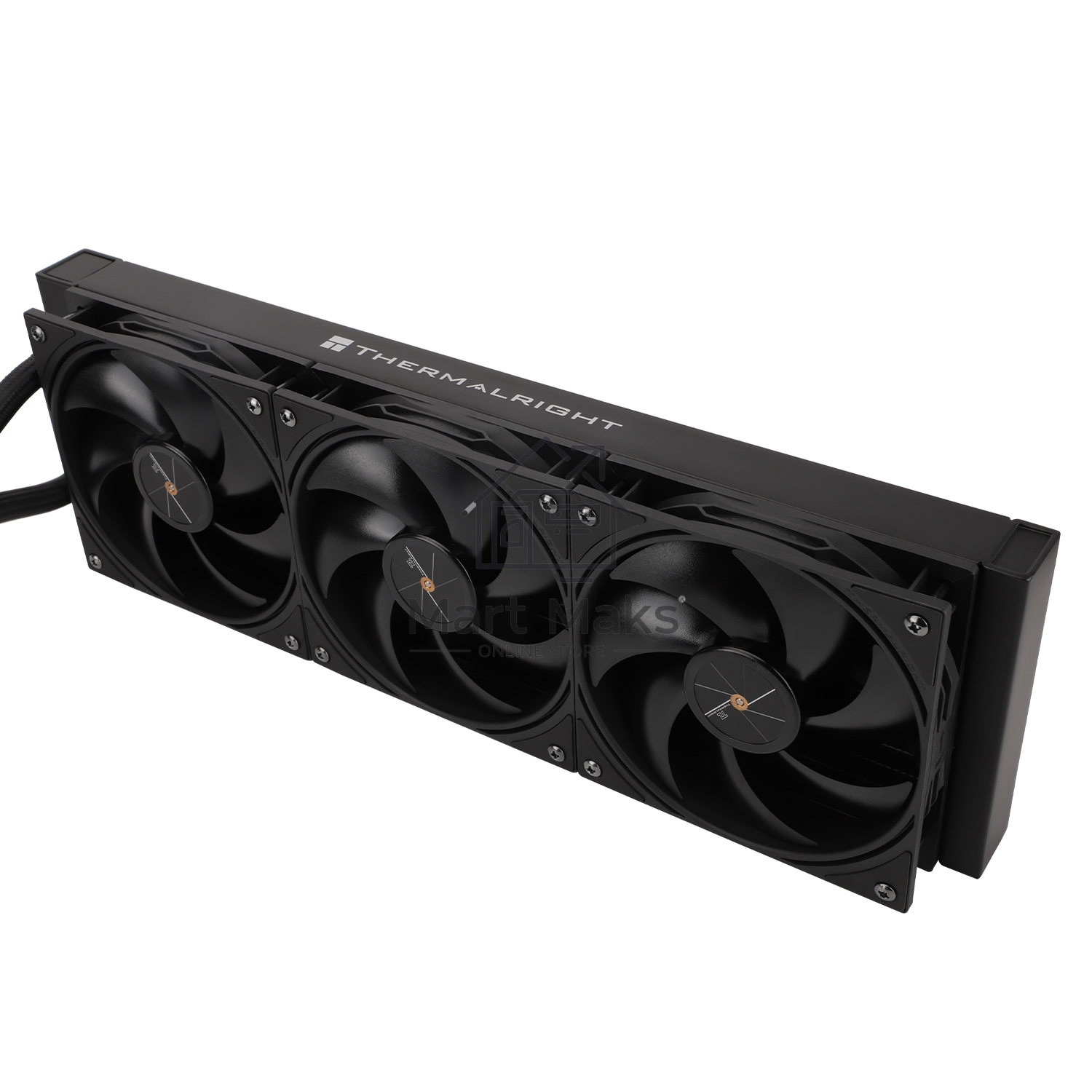 Водяное охлаждение для процессора Thermalright Frozen Warframe Pro 360 черный (360mm / Fans: 3x120mm, 70.84CFM, 29.8dBA, 2000RPM/ Pump height 60mm, 23dBA, 3000RPM, Rad thickness 27mm/ S: 1200, 1700, 1851, 2011, 2066, 115X, AM4, AM5)
