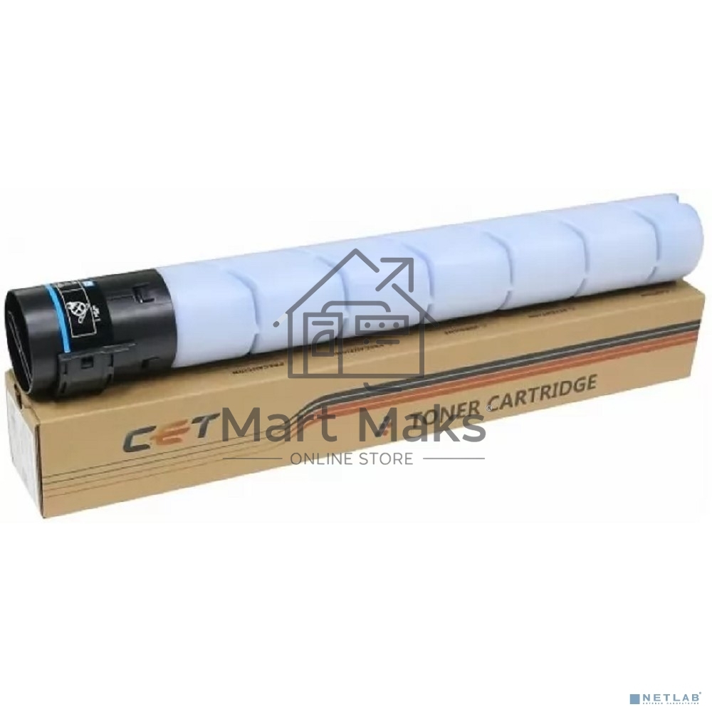 Картридж лазерный (NF6) TN-321C для KONICA MINOLTA Bizhub C224/C284/C364/C224e/C284e CET Cyan, 514г, 25000 стр., CET7263