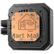 Система водяного охлаждения Deepcool Spartacus 420 ARGB Soc-AM5/AM4/1200/1700/1851 черный 4-pin 32.89dB Al LCD 2647gr Ret (R-SPT420-BKDSMP-G-1)