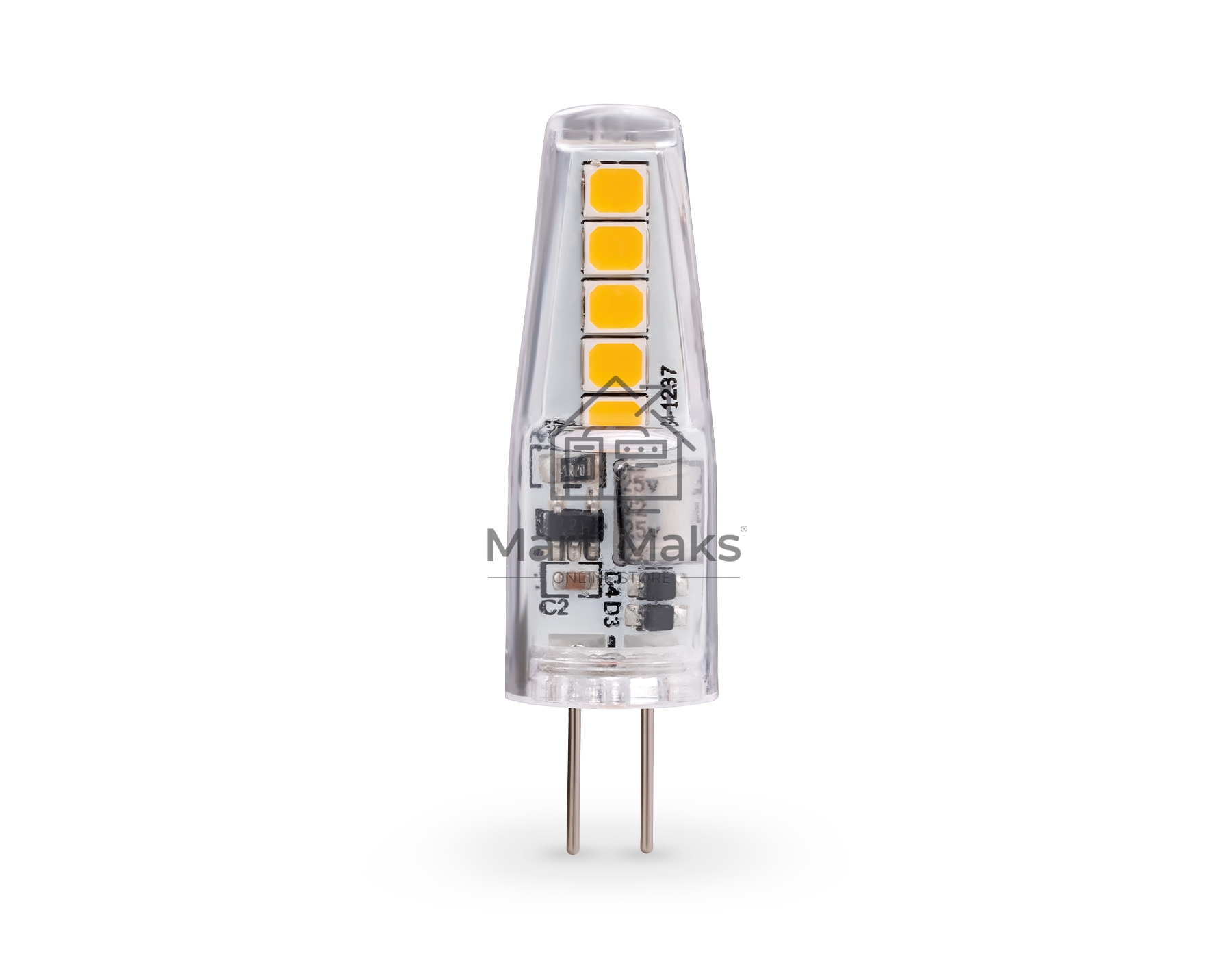 Лампа светодиодная 100144 LED G4 2W IC 4000K 12V