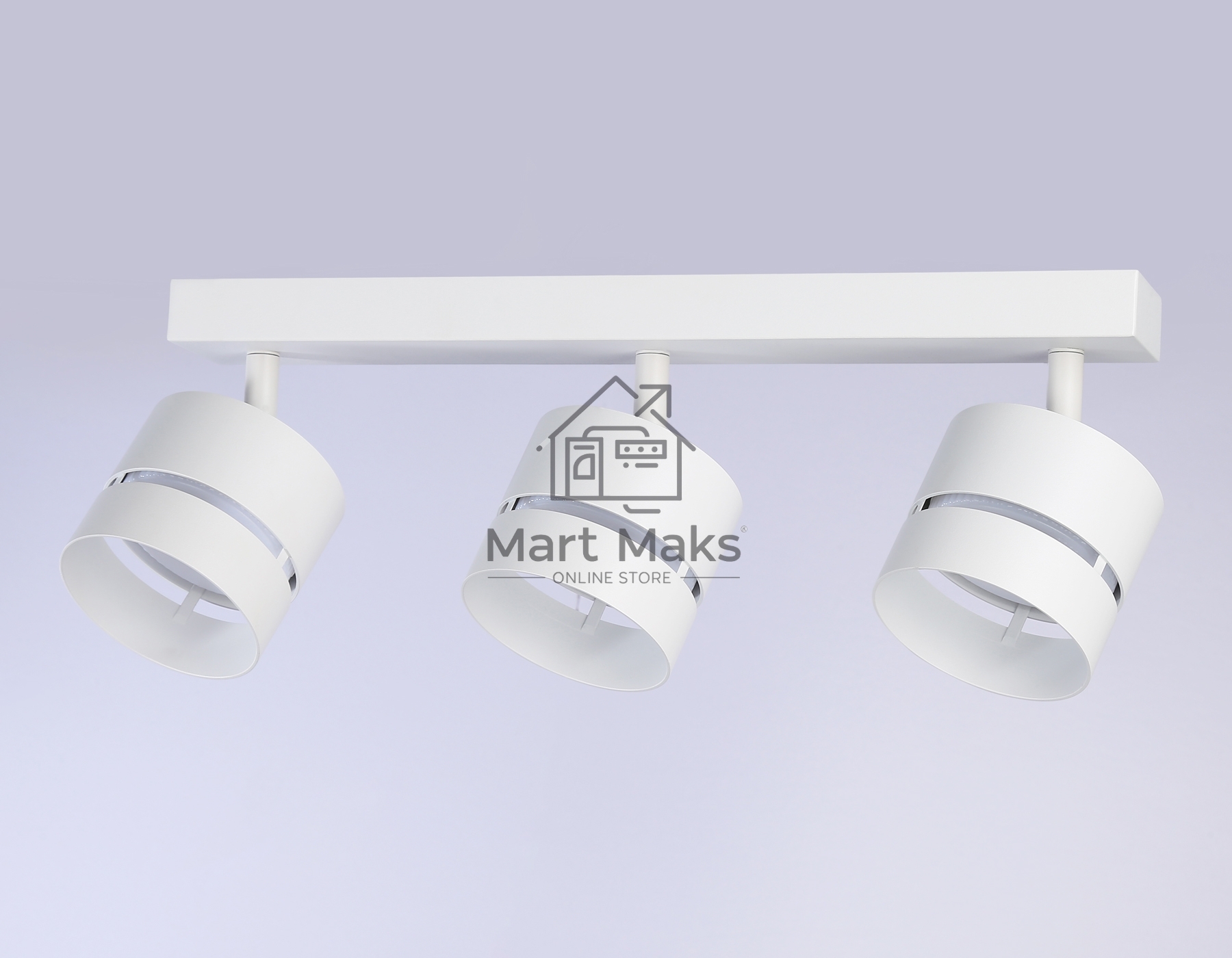 Светильник Ambrella light TN71062/3 WH белый GX53/3 max 12W 405*85*150