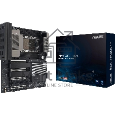 Серверная материнская плата ASUS PRO WS W890-SAGE, 1xLGA 4710-2, Intel W890, 8xDDR5, 4xSATA, 4xM.2, 4xPCIe 5.0 x16, 1xPCIe 4.0 x16, 2xDP, 1x2.5Gb LAN, 1x10Gb LAN, 2xUSB-C 40Gbps (USB4 / Gen3x2), 6xUSB-A 10Gbps, 2xUSB-A 2.0, 7.1, SSI CEB