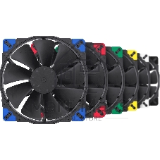 Вентилятор корпусной Noctua NF-A20 PWM chromax.black, 200 мм, 350-800 об/мин, 18.1 дБ, 4-pin PWM, без подсветки, черный