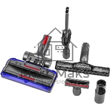 Пылесос Dyson CY28 Parquet 2 серый/фиолетовый, 170/600 Вт, уборка сухая, пылесборник контейнер 1.5 л