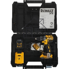 Дрель-шуруповерт DeWalt DCD791D2-QW, 18 В, 2 Ач, 70 Нм, бесщеточный