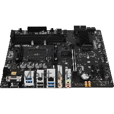 Материнская плата MSI PRO B550M-P WIFI6E, AM4, AMD B550, 4xDDR4, 4xSATA, 2xM.2, 1xPCIe 4.0 x16, 2xPCIe 3.0 x1, 1xVGA, 1xHDMI, 1xDisplayPort, 1x 1Gb LAN, 2xUSB 2.0, 4xUSB 3.2 Gen1, 5x3.5 мм, 7.1, microATX