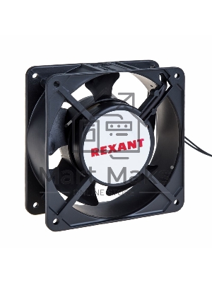 Вентилятор для корпуса Rexant RХ 12038HSL 220VAC черный, 120 мм, 2700 об/мин, 45 дБ, 2 pin Вентилятор для корпуса Rexant RХ 12038HSL 220VAC черный, 120 мм, 2700 об/мин, 45 дБ, 2 pin