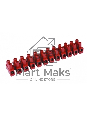 Колодка клеммная 12х4мм винт. ф/г OK-433-12-FV ДКС 43312FV Колодка клеммная 12х4мм винт. ф/г OK-433-12-FV ДКС 43312FV