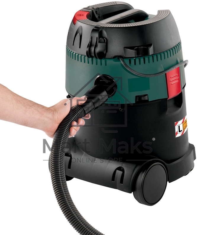 Пылесос строительный Metabo ASA 25 L PC 602014000 Пылесос 1250вт,розетка,ручн.очистка, бак 25л, вес 8.3 кг