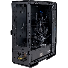 Корпус Hiper Vi7B черный 180W miniITX 1x92mm 2xUSB2.0 1xUSB3.0 audio bott PSU