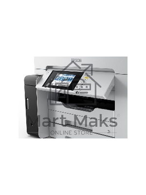 МФУ струйное EPSON M15180 (C11CJ41408), A3+, ч/б, печ. до 25 стр/мин., скан. до 26 стр/мин., 4800 x 1200 dpi (печать) 1200x1200dpi, USB, RJ-45, Wi-Fi, Air Print