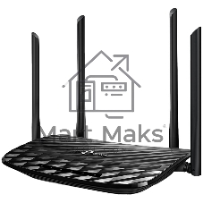 Роутер беспроводной TP-Link Archer A6 AC1350 10/100/1000BASE-TX черный