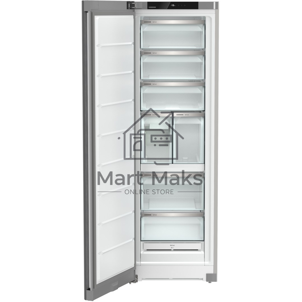 Морозильная камера Liebher XRFsf 5240 XRFsf 5245 серебристый, 660л, 7 ящиков, Side-by-Side