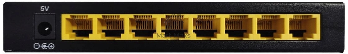 Коммутатор неуправляемый ORIGO Unmanaged Switch, 8x1000Base-T, metal case