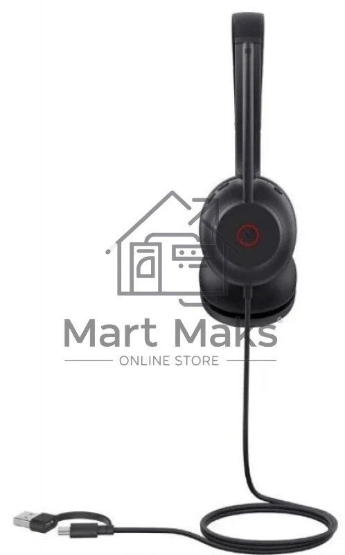 Гарнитура проводная Yealink UH35 UH35 Dual UC USB-C/A 1308164