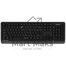 Комплект клавиатура+мышь A4Tech FStyler FGS1035Q беспроводной, USB, 2000 DPI, чёрный/серый