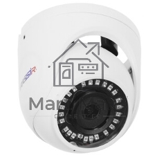 Уличная компактная вандалостойкая 5Мп IP-камера TRASSIR TR-D8151IR2 v2 3.6