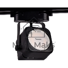 Трековый однофазный светильник со сменной лампой Ambrella light GL5108 BK черный GU10 max 12W