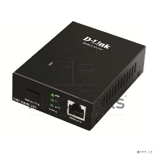 Медиаконвертер D-Link DMC-G20SC-BXD/A1A WDM с 1 портом 100/1000Base-T и 1 портом 1000Base-LX с разъемом SC (Tx: 1550 мкм; Rx: 1310 мкм) для одномодового оптического кабеля (до 20 км)