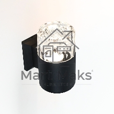 Фасадный светильник General GWL-MR16-GU10-R-IP65 Черный Фрозен