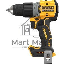 Дрель-шуруповерт DeWalt DCD805NT, 18 В, 0 Ач, 90 Нм, бесщеточный, ударный