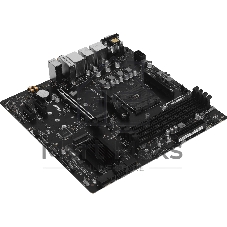 Материнская плата MSI PRO B550M-P WIFI6E, AM4, AMD B550, 4xDDR4, 4xSATA, 2xM.2, 1xPCIe 4.0 x16, 2xPCIe 3.0 x1, 1xVGA, 1xHDMI, 1xDisplayPort, 1x 1Gb LAN, 2xUSB 2.0, 4xUSB 3.2 Gen1, 5x3.5 мм, 7.1, microATX